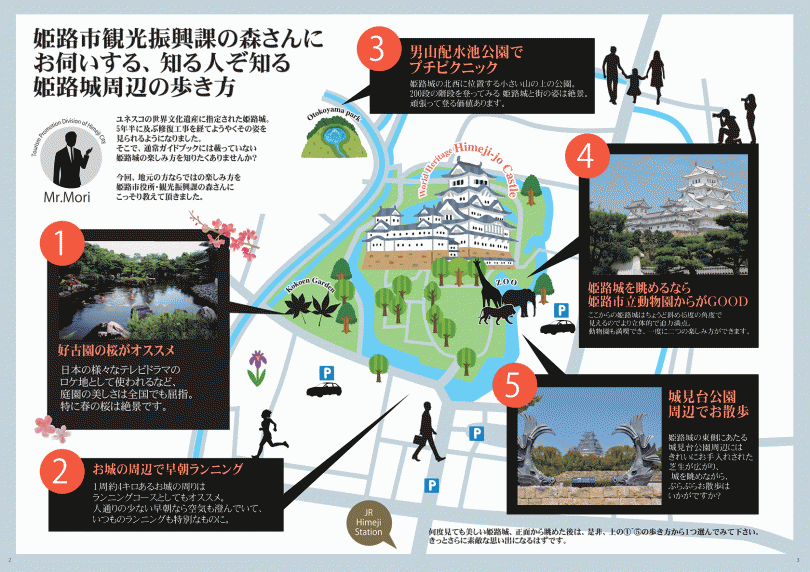 姫路城の歩き方