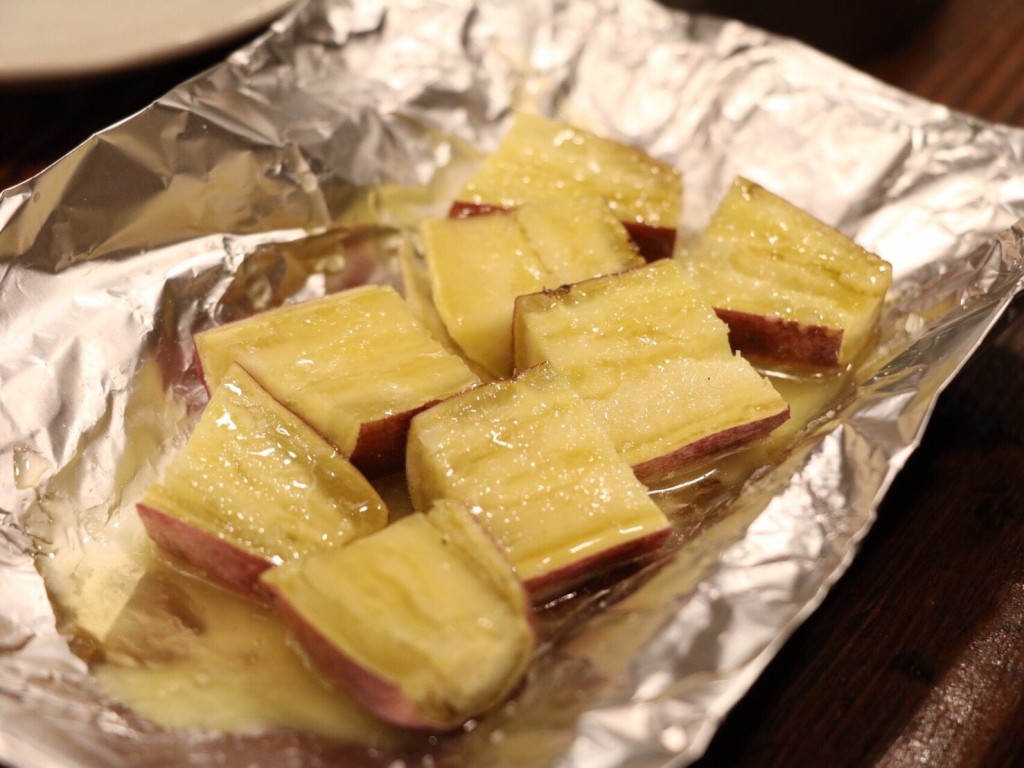 おさつバターは女性に人気です。280円(税別)