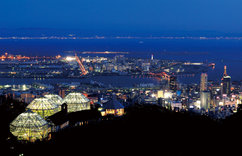 神戸布引ハーブ園からの夜景