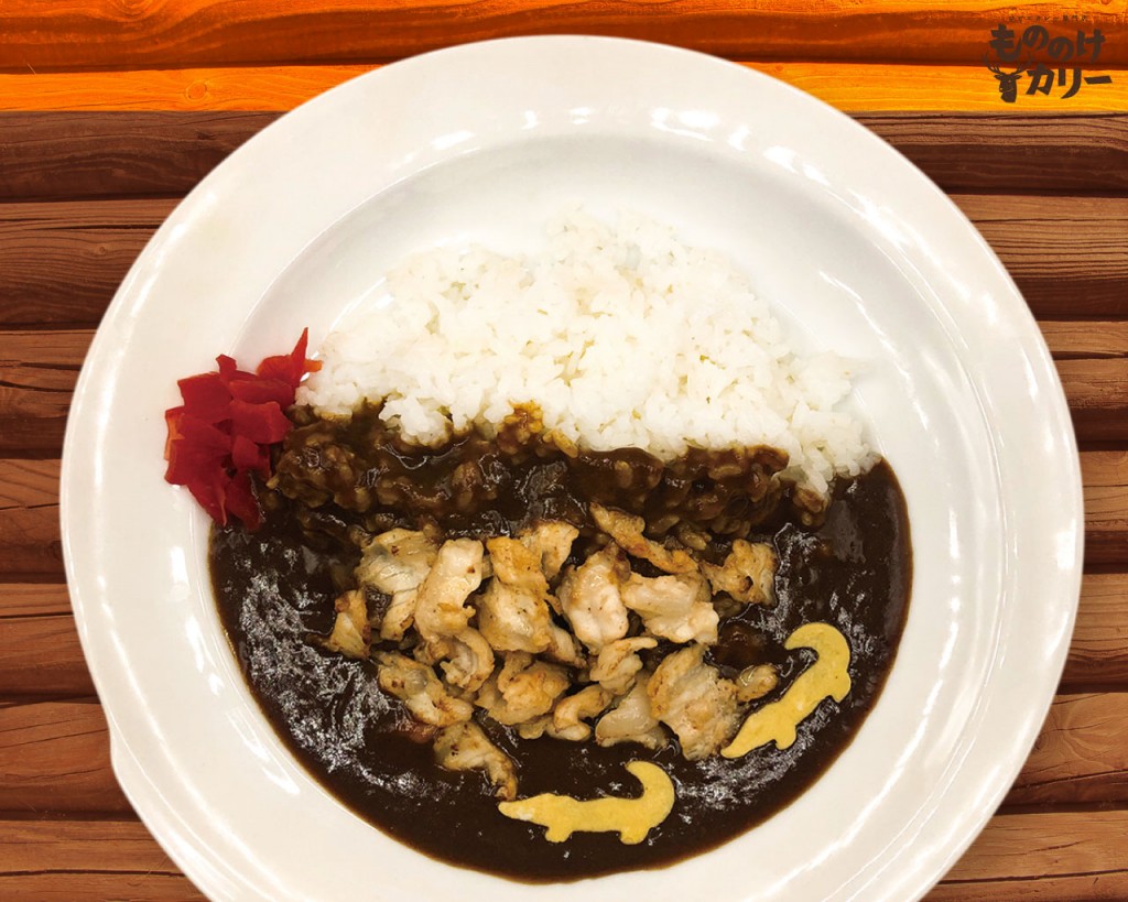 ワニカレー 1,050円(税抜)※サラダ付き
