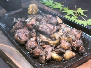 ももの炭火焼
