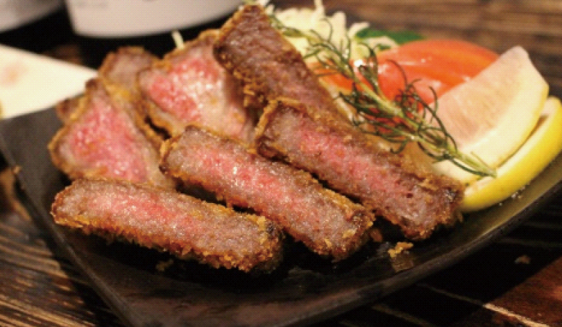 Kobe beef cutlet 1,780 JPY